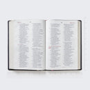 NBLA, Biblia para la lectura pública, Versificada, Letra gigante, Piel de cabra, Negro: Para quienes se deleitan en compartir Su Palabra