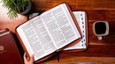 Biblia, Letra Supergigante,  rv1960 Leathersoft, Azul, con Índice y Cierre, Comfort Print 17puntos