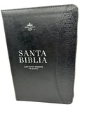 Biblia Letra Gigante. 19 Puntos Negro geometrico REINA VALERA 1960 con indice