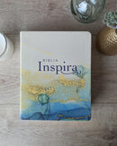 Biblia Inspira NTV con Filament (SentiPiel, Oro)