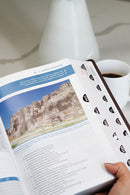 Biblia de Estudio NVI,  actualizada, Revisión 2022, Leathersoft, Café, Letra grande, Interior a color, Palabras de Jesús en Rojo, con Índice,