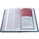Biblia de Estudio para Jóvenes RV1960, imit. piel azul