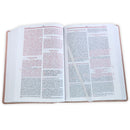 Biblia de Estudio de la Vida Plena RV1960, imit piel , oro rosa