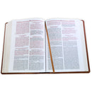 Biblia de Estudio de la Vida Plena RV1960, imit piel , café comfort print