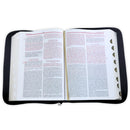 Biblia de Estudio de la Vida Plena con Cierre RV1960, imit piel , negro con índice
