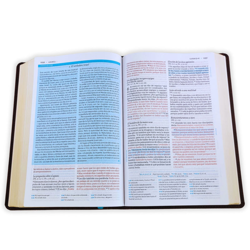 Biblia de estudio de César Vidal,RVR 1960 café símil piel (SPA RVR 1960 Cesar Vidal