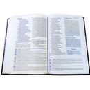Biblia del Pescador Mujer Virtuosa Letra Grande RV1960, imit piel floral