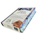 Biblia Reina Valera 1960 de Apuntes, Gris y Floreado Tela Impresa 8 puntos