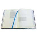 Biblia Reina Valera 1960 de Apuntes, Gris y Floreado Tela Impresa 8 puntos