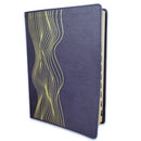 Biblia de Estudio del Diario Vivir  RV1960 piel morado con indice