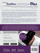 Biblia Inspira NTV con Filament (Tapa dura de SentiPiel, Lavanda)