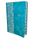 Biblia con Letra Gigante RV1960, imit piel verde esmeralda con índice