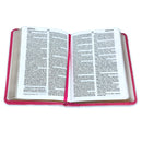 Biblia de Bolsillo RV1960 imit piel fucsia