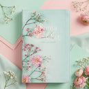 Biblia Letra Grande 12 puntos para Mujer RV1960, imit. piel turquesa floral