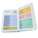 Biblia de Bolsillo Reina valera 1960 imit piel con canto floral celeste 8 puntos