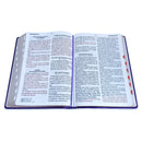 Biblia Letra Súper Gigante 19 puntos RV1960 imit piel lila con índice
