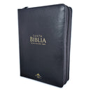 Biblia con Cierre Compacta Letra 11 puntos RV1960, imit piel negro