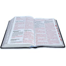 Biblia Letra Súper Gigante 19 puntos Mediana RV1960 imit piel negro geométrico con índice