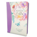 Biblia con Cierre Letra Súper Gigante Manual 19 puntos RV1960 imit piel floral lndice