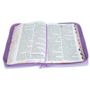 Biblia con Cierre Letra Súper Gigante Manual 19 puntos RV1960 imit piel floral lndice