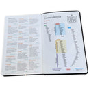 Biblia de Letra Grande Manual 11 puntos RV1960, imit piel negro geométrico