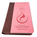 Biblia con Cierre Letra Gigante Manual 14 puntos RV1960, imit piel mujer virtuosa - Proverbios 31:10