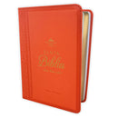 Biblia Portátil Letra Grande 12 puntos RV1960, imit piel coral clásica