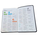 Biblia Letra Grande 12 puntos RV1960, imit piel negro león con índice
