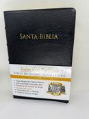 Biblia Valera 1602 Purificada Purified, Letra Grande, cuero Concordancia, Índice