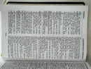 Biblia Valera 1602 Purificada Purified, Letra Grande, cuero Concordancia, Índice