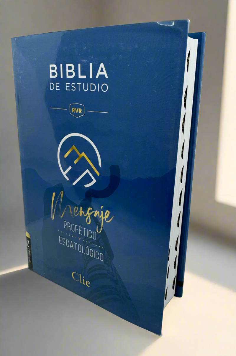 Biblia de Estudio RvR Del Mensaje Profético y Escatológico,tapa dura indice