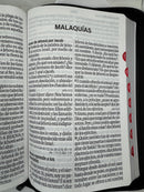 Biblia Letra Gigante. 19 Puntos Negro geometrico REINA VALERA 1960 con indice