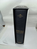 RVR 1960 Biblia de estudio letra gigante, negro, símil piel con índice (RVR 1960 Giant print study Bible, black, LeatherTouch, indexed