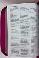 Bíblia para Mujer letra gigante 14 puntos reiena Valera 1960 flores mariposas