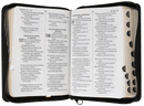 Biblia De Bolsillo acolchonada  Rvr1960 Imitación Negro indice