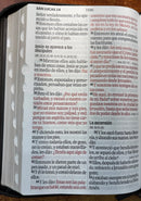 Biblia letra súper gigante Rv1960  19 puntos leon juda cierre indice