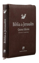 Biblia de Jerusalén: 5ª edición Manual totalmente revisada - Modelo con cremallera
