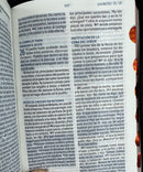 Mini Biblia tamano bolsillo con cierre indice NEGRO SIMI PIEL  reina valera 1960