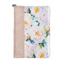 BIBLIA LETRA GIGANTE 14 PUNTOS MANUAL RV1960ROSA CUARZO/FLORES/C CIERRE INDICE