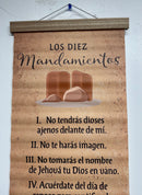 Pergamino los 10 mandamientos