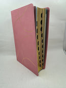 Biblia de estudio del diario vivir para jóvenes NTV con Filament (SentiPiel, Rosa pastel, Índice,