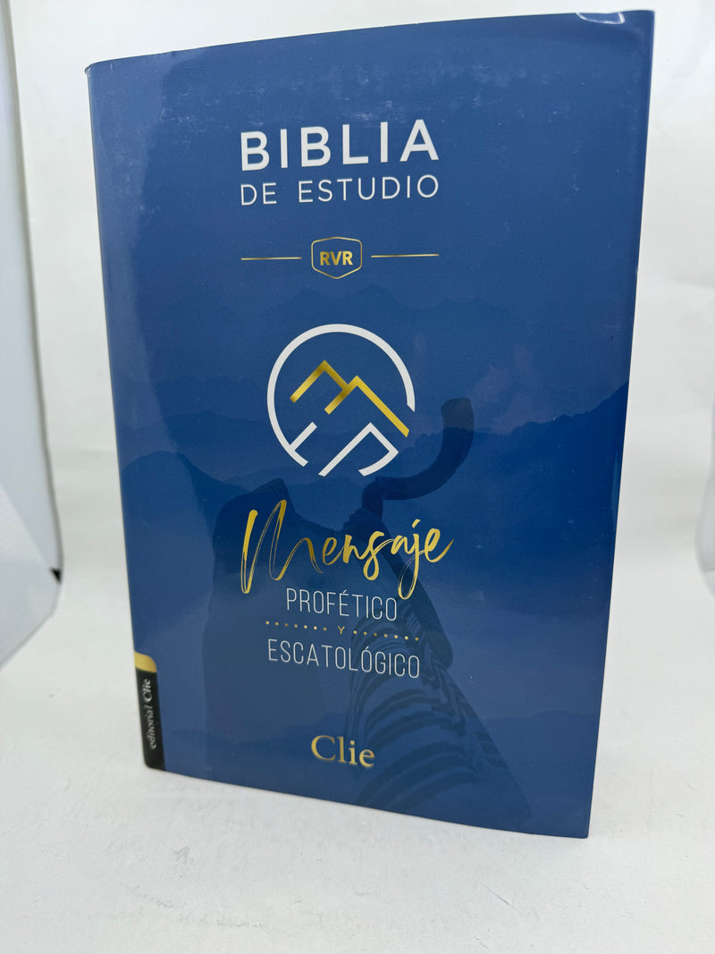 Biblia de Estudio RvR Del Mensaje Profético y Escatológico,tapa dura indice