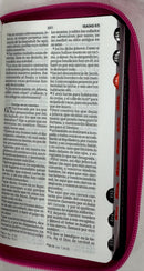 Biblia tamaño chequera letra 8.5 Reina Valera1960 cierre indice