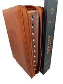 Biblia arco iris letra gigante camelo reina valera 1960 similpiel con cierre indice