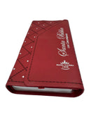 Biblia Estilo Chequera Imi Piel Rojo Con Concordancia RVR1960 Con Concordancia y Broche