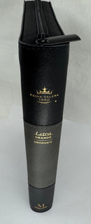 Biblia Letra Grande 12 Puntos Rv1960 Águila Negro Gris Índice