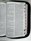 Biblia Letra Grande 12 Puntos Rv1960 Águila Negro Gris Índice