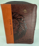 biblia Con Cierre Letra Grande RVR.1960 León De La Tribu De Juda Cafe , Índice