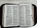 biblia Con Cierre Letra Grande RVR.1960 León De La Tribu De Juda Cafe , Índice