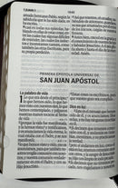 biblia Con Cierre Letra Grande RVR.1960 León De La Tribu De Juda Cafe , Índice